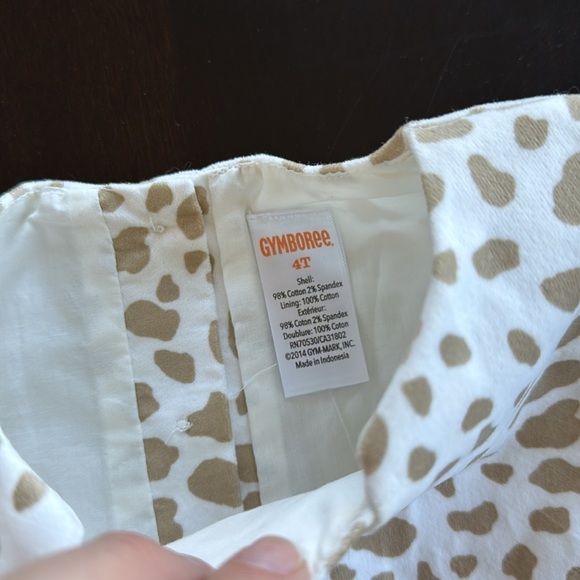 Leopard dress size 4T - Picture 2 of 2